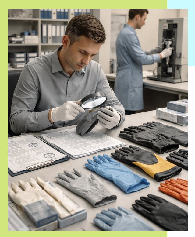 Сертификация перчаток и средств защиты продукции в Дальнегорске