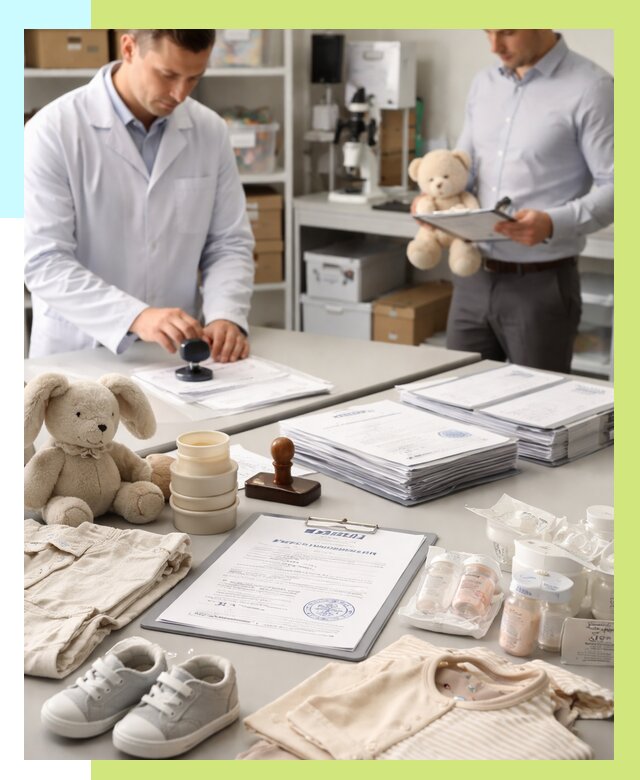 Сертификация детских товаров в Дальнегорске от 15456 р. | Алешин-Дль