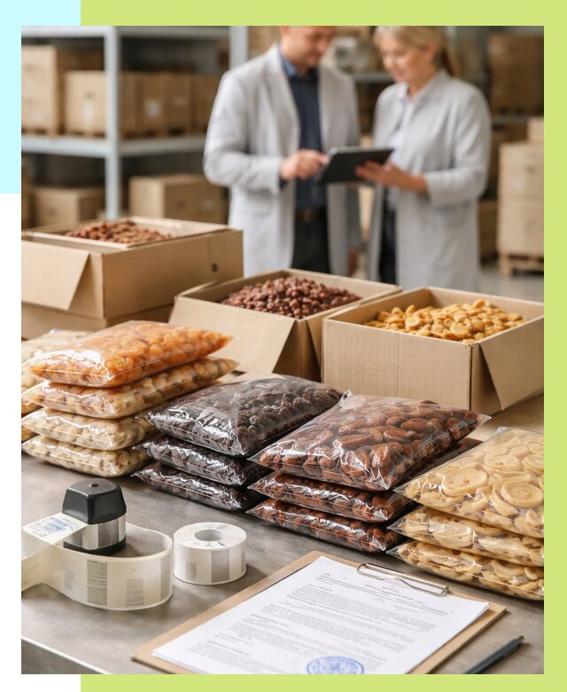 Сертификация сухофруктов в Дальнегорске от 12365 р. | Алешин-Дль под ключ