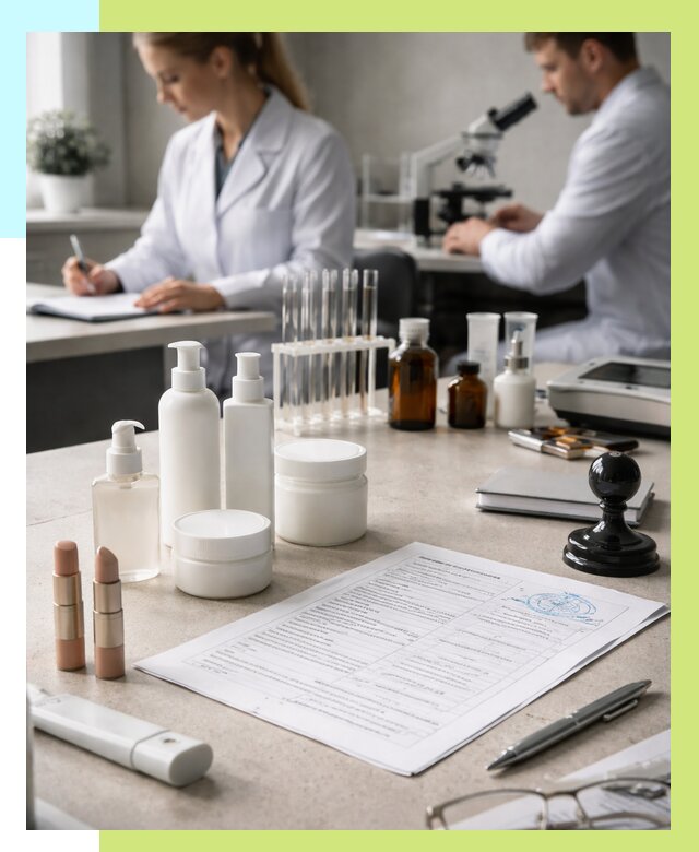 Сертификация косметики в Дальнегорске от 20608 р. - Алешин-Дль