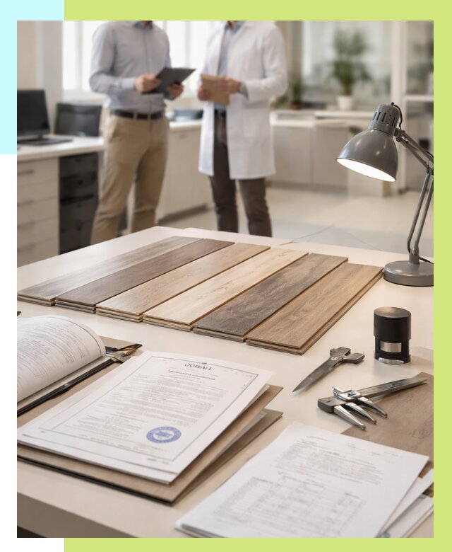 Сертификация ламината в Дальнегорске от 18547 р. под ключ | Алешин-Дль