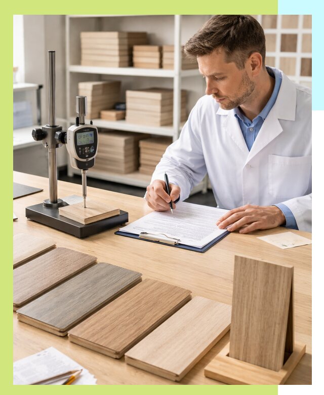 Сертификация ламината с испытаниями и оформлением документов в Дальнегорске