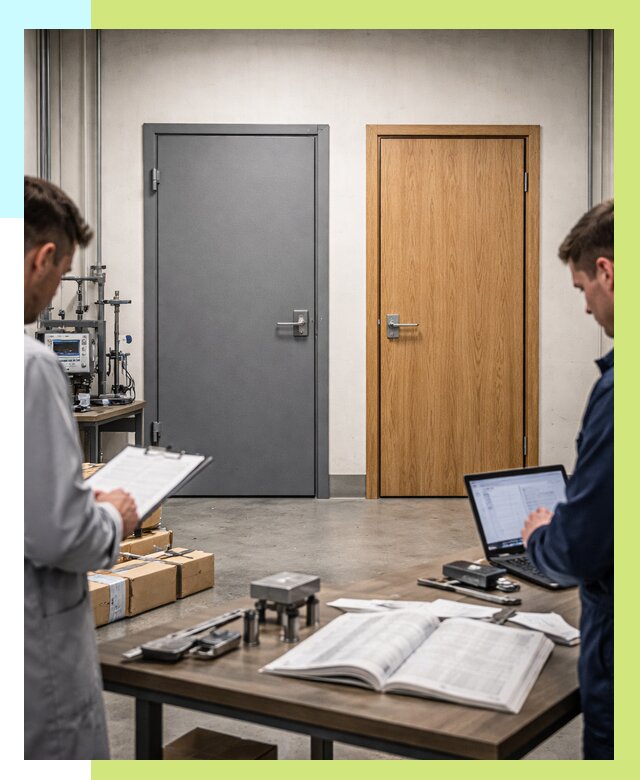 Сертификация дверей в Дальнегорске от 8243 р. под ключ | Алешин-Дль