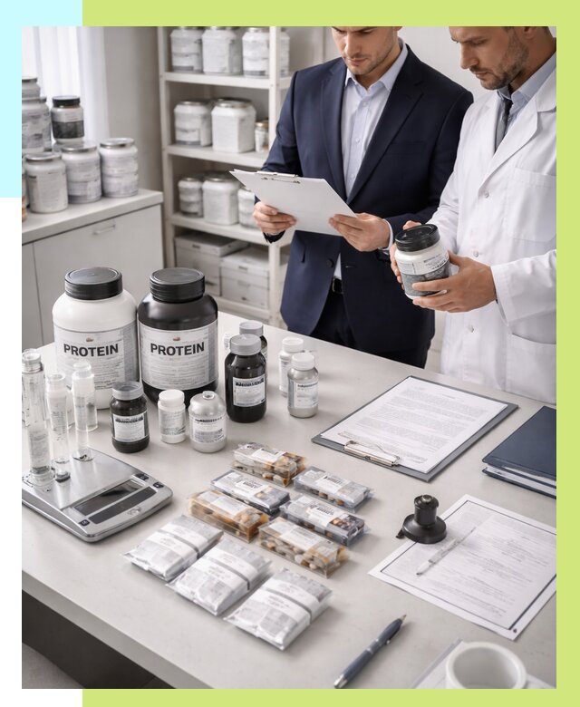 Сертификация спортивного питания в Дальнегорске от 15456 р., Алешин-Дль