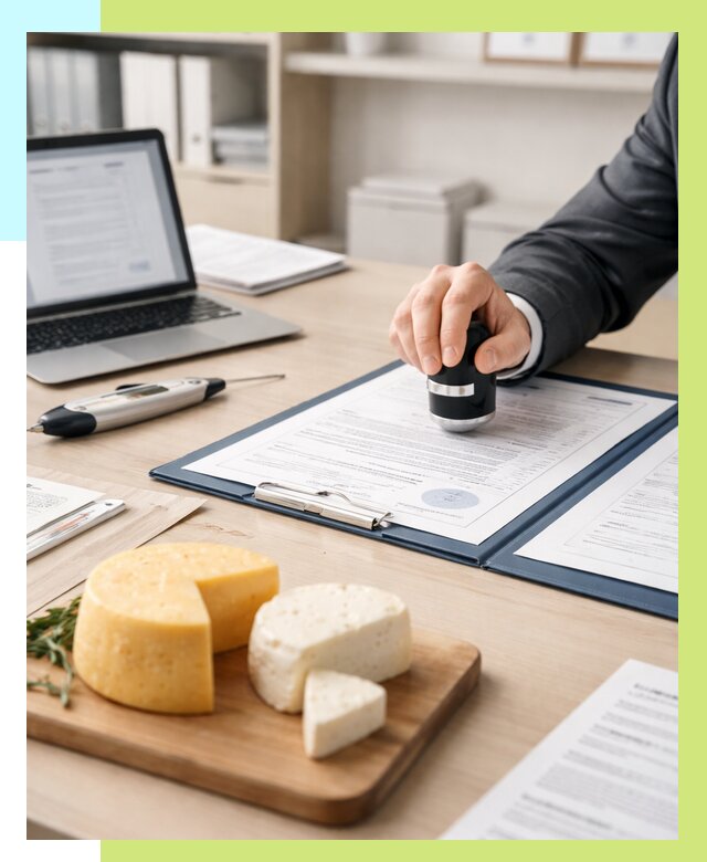 Сертификация сыров в Дальнегорске от 15456 р | Сертификат на сыр Алешин-Дль