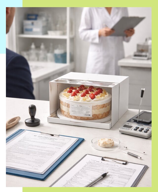 Сертификация тортов в Дальнегорске от 9274 р. заказать | Алешин-Дль