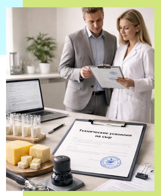 ТУ на сыры в Дальнегорске срочно от 12365 р. — оформление | Алешин-Дль