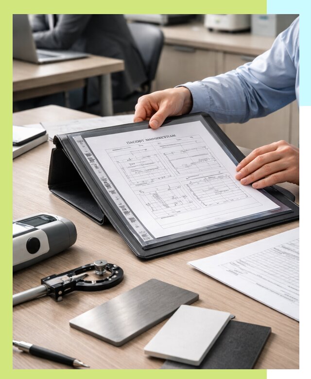 Оформление паспорта материала для продукции в Дальнегорске