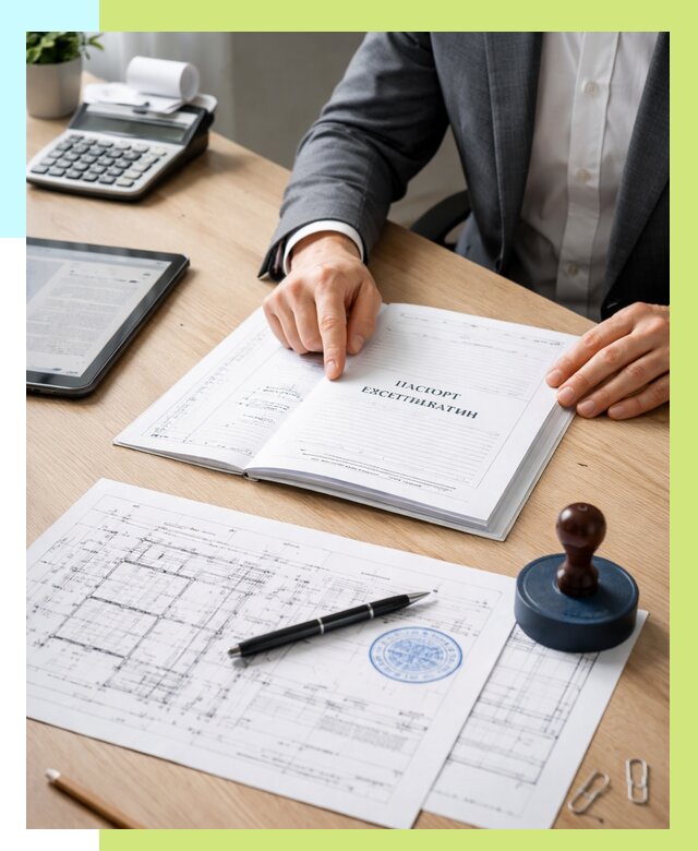 Паспорт эксплуатации в Дальнегорске под ключ от 4637 р. Алешин-Дль