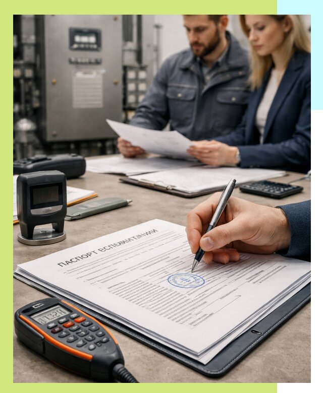 Оформление паспорта эксплуатации оборудования в Дальнегорске