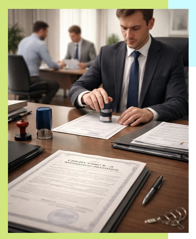 Оформление свидетельства о государственной регистрации в Дальнегорске