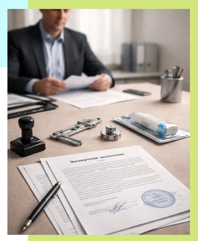 Экспертное заключение на продукцию в Дальнегорске от 8758 р. | Алешин-Дль