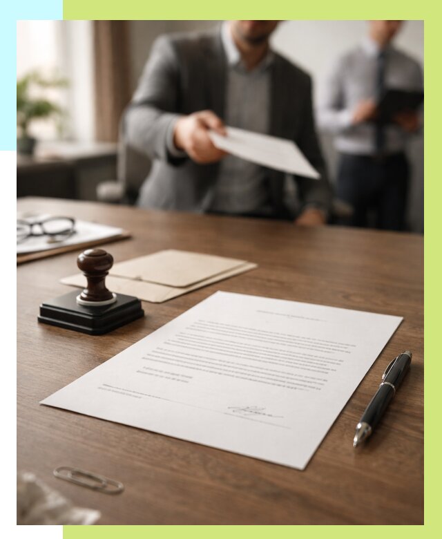 Отказное письмо по сертификации в Дальнегорске от 3606 р. | Алешин-Дль