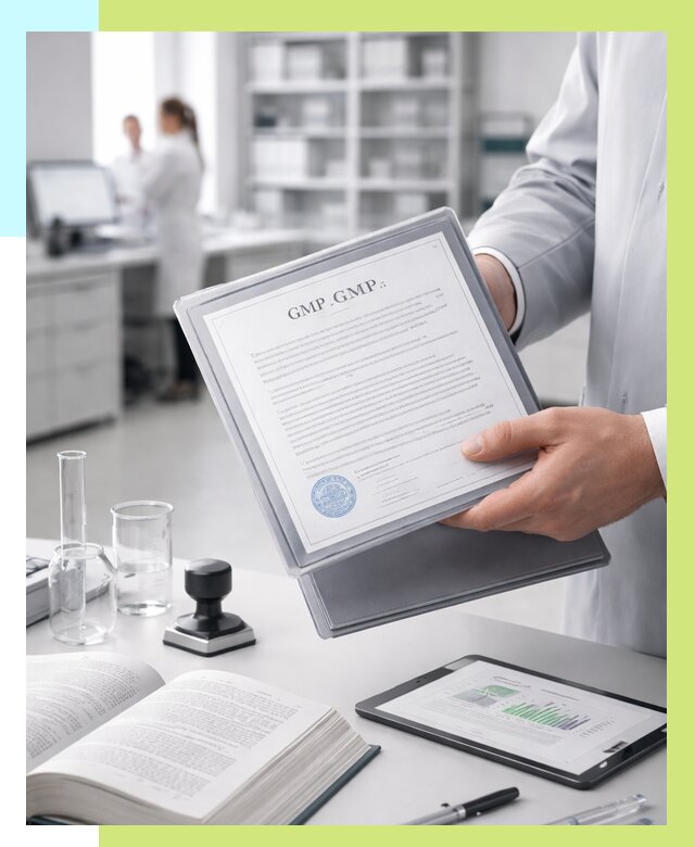 Сертификат GMP в Дальнегорске под ключ от 87584 р. | Алешин-Дль