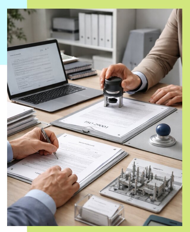 Сертификат ISO 29001 в Дальнегорске под ключ от 77280 р. | Алешин-Дль