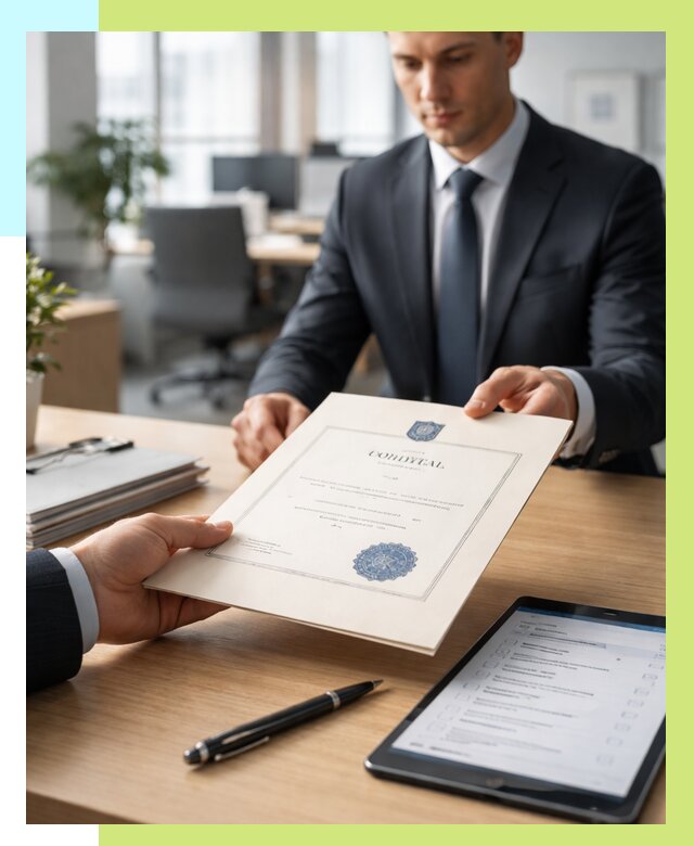 Сертификат ISO 30301 в Дальнегорске от 36064 р. | Алешин-Дль - под ключ