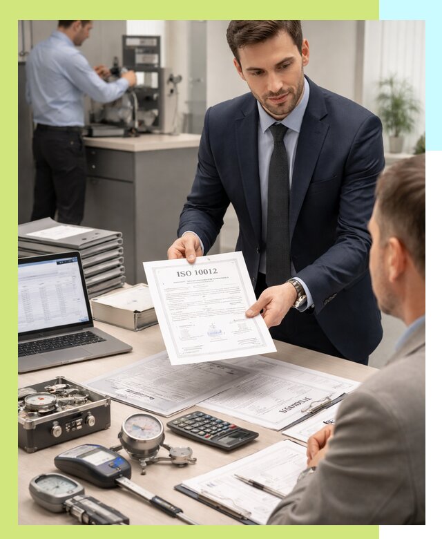Выдача сертификата ISO 10012 по требованиям метрологии в Дальнегорске