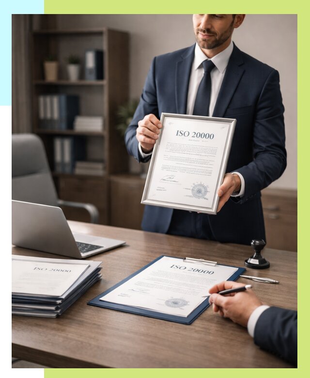 Сертификат ISO 20000 в Дальнегорске под ключ от 123648 р., Алешин-Дль