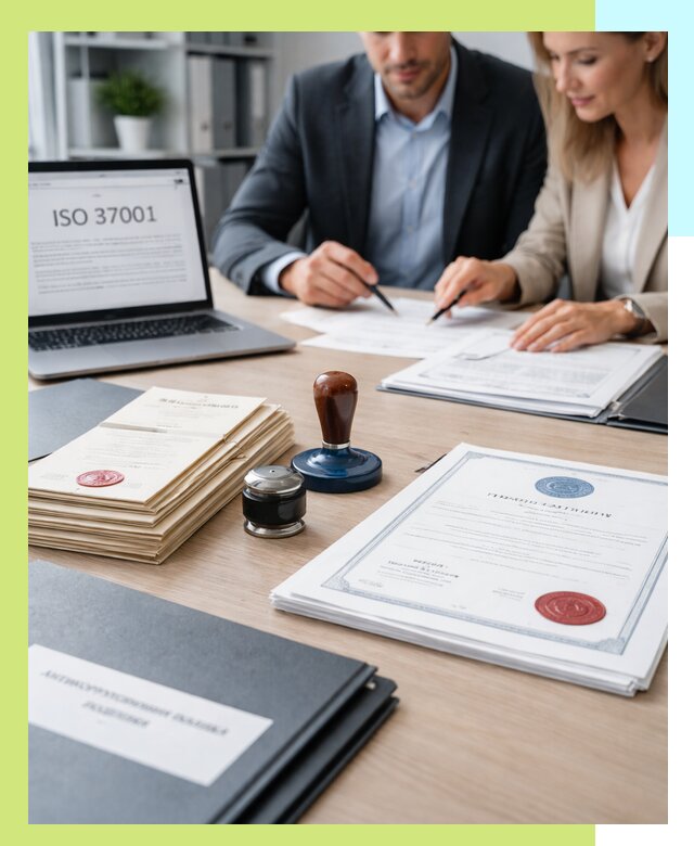 Получение сертификата ISO 37001 по системе борьбы с коррупцией в Дальнегорске